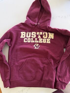 Boston College Maroon Hooded Sweatshirt
